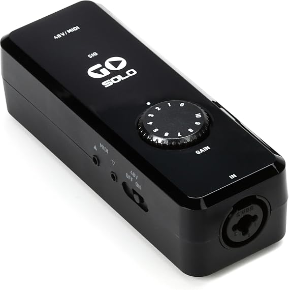 TC-Helicon GO SOLO Audio/MIDI Interface for Mobile Devices