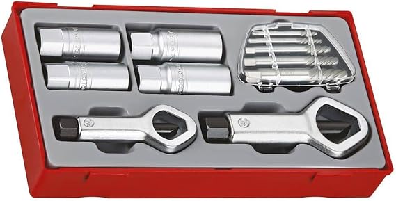 Teng TTSN11Stud and Nut Remover Set, 11 Pieces