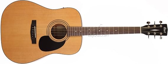 Cort AD810E-OPW Elektro Akustik Gitar - Open Pore (Cort Kılıflı)