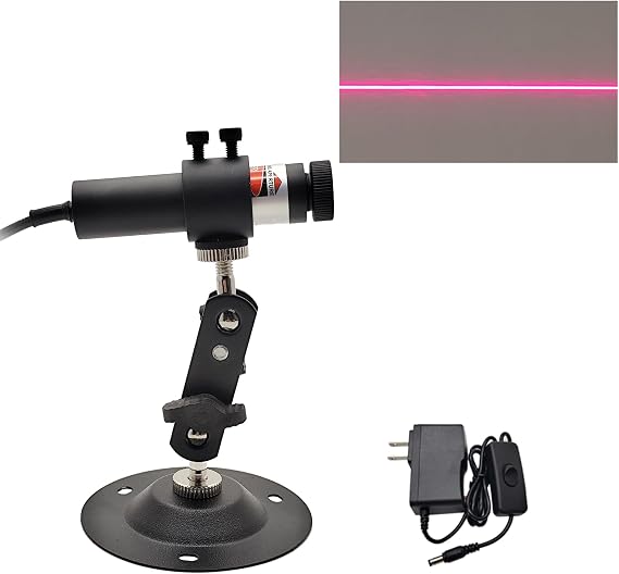 Red Line Light Module Projector Locator Generator for Fabric Cloth Stone Woodworks Alignment Focusable 18mm
