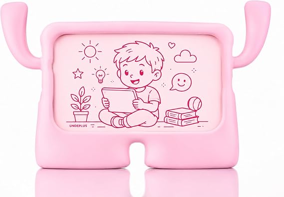 UnDePlus Samsung Galaxy Tab A11 / A9 8.7inç ile uyumlu Kılıf Çocuklara Özel Silikon Case X110 X130