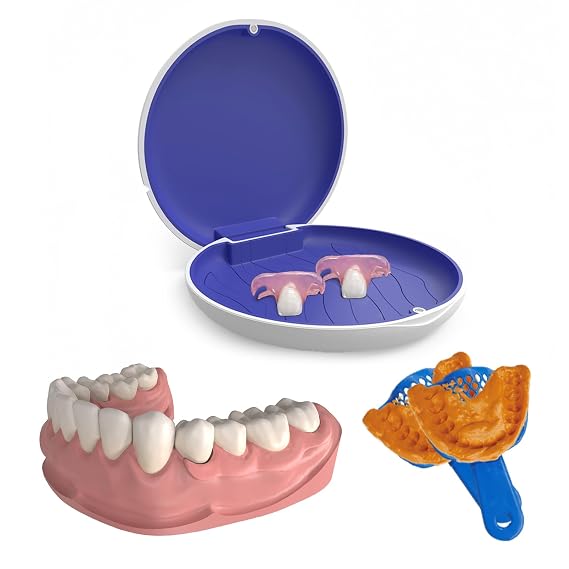Custom Partial Dentures for Missing Teeth (2 Teeth)