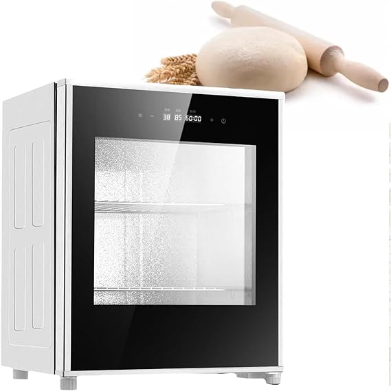 Electric Dough Proofer Machine for Home - 40L Bread Proofing Box with Adjustable Temperature,Timing,And Automatic Humidity Control for Even Fermentation