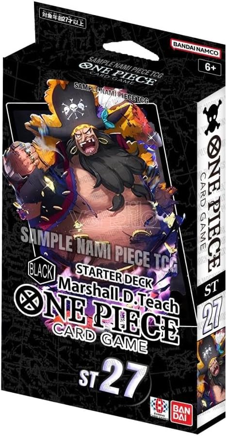 One Piece Card Game Card Game Starter Deck - ST-27 Marshall.D.Teach