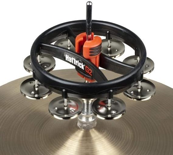 RhythmTech RT7420 Hat Trick G2 Single Row, Nickel Jingles