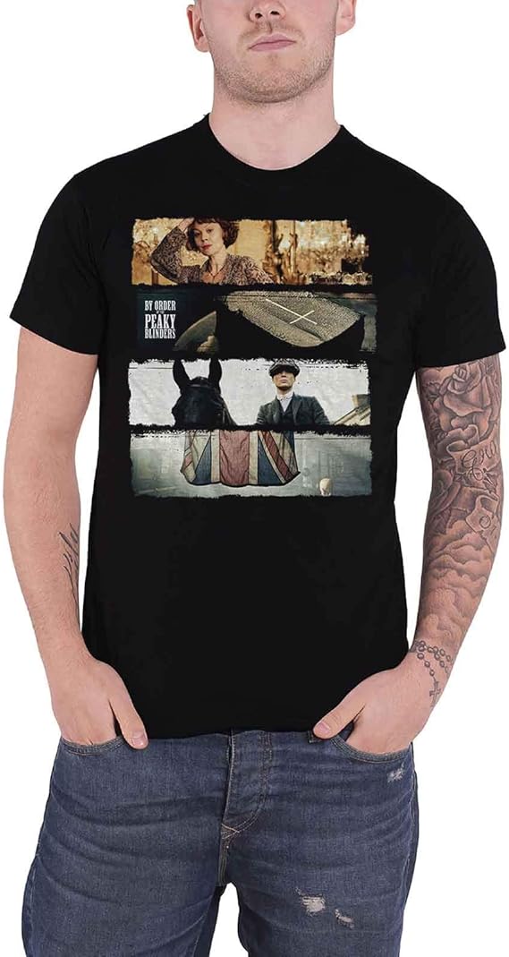 Peaky Blinders Slices Logo T Shirt