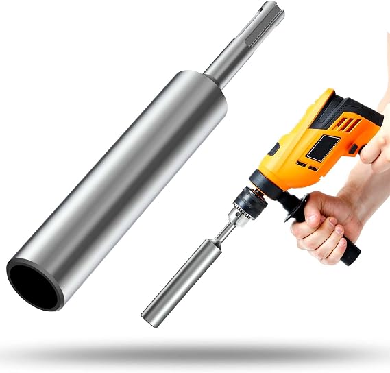 Ground Rod Driver for Hammer Drill SDS Plus, Ground Rod Driver Adapter,Rotary Hammer Drill (SDS PLUS)