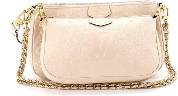 Pre-Loved Multi Pochette Accessoires Monogram Empreinte Giant, Neutral