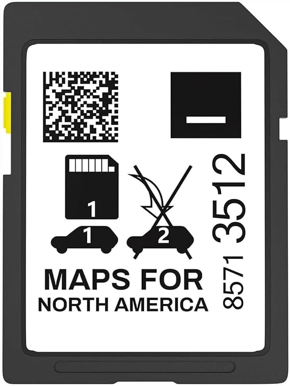 Navigation SD Card Map 85713512 Fits GMC Chevry Cadilla Buick | 2024 Map Version GPS,Plug and Play Easy Use