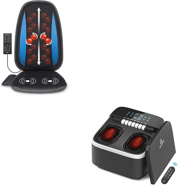 COMFIER Foot Massager Machine & Shiatsu Back Massager