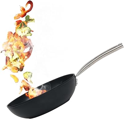 11 inches Carbon Steel Wok Non-Stick