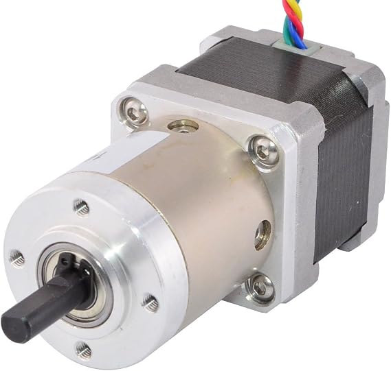 STEPPERONLINE 51:1 Planetary Gearbox Nema 14 Stepper Motor Printer Camera Robotics DIY CNC
