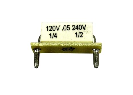 KB ELECTRONICS 9839 .05 OHMS, .25 HP @ 90 VDC, .5HP @ 180 VDC, Resistor*05OHMS