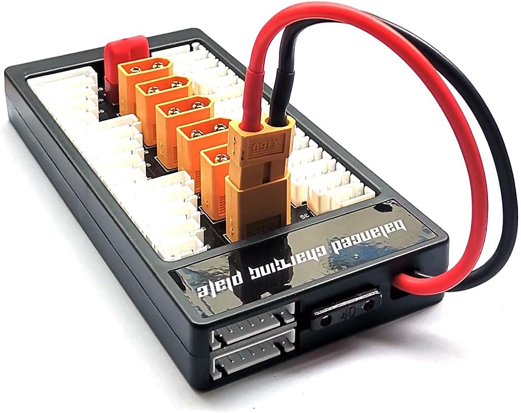 FainWan Balanced Charging Board, Multi 2S-6S Lipo Battery Parallel Charging Board with XT60 Plug
