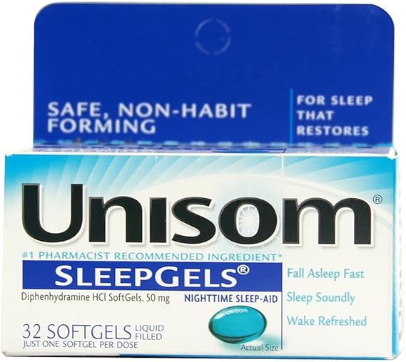 Unisom Sleep Gels Size 32ct Unisom Sleepgels