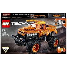 LEGO® Technic Monster Jam™ El Toro Loco™ 42135 – 2’si 1-in-1 Creative Toy Model Making Set for Kids Who Love Vehicles (247 Pieces)