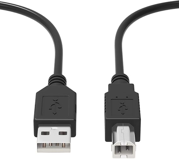6ft USB Data Cable Cord Replacement for Korg Krome 61 88 Key Music Workstation Keyboard Synthesizer