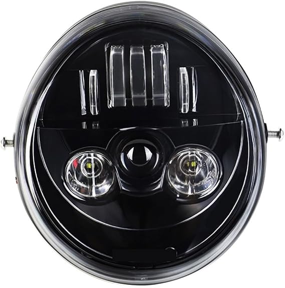 Vrod Motorcycle Headlight Compatible With V Rod VRSCF VRSC VRSCR 2002-2017(Black)