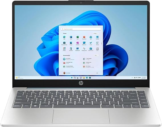 HP Laptop | 14-EP000 | 14" 1366 x 768 | Intel-8 Core i3-N305 | 8GB DDR4 | 256GB SSD | Windows 10 Home | Wi-Fi 6 - Bluetooth 5.3-1080p FHD Camera - Moonlight Blue