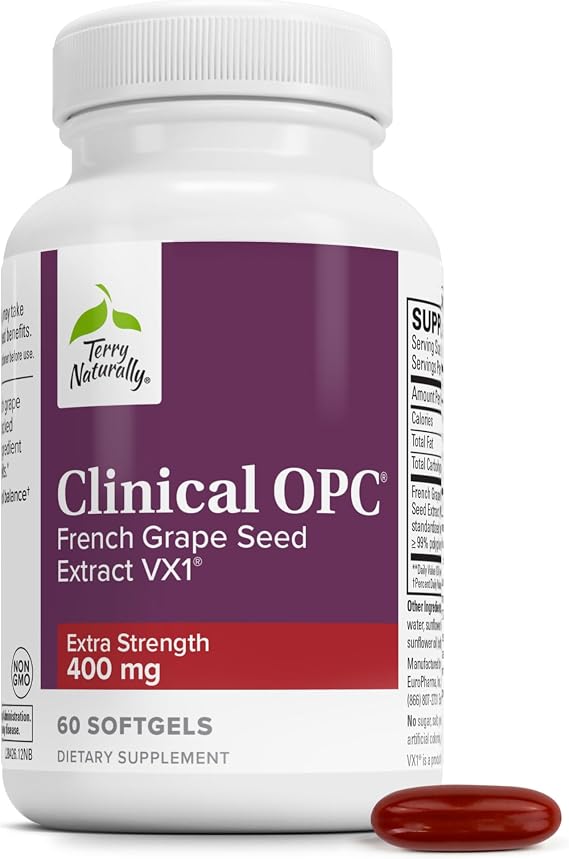 Terry Naturally Clinical OPC Extra Strength - Heart Health - 60 Count