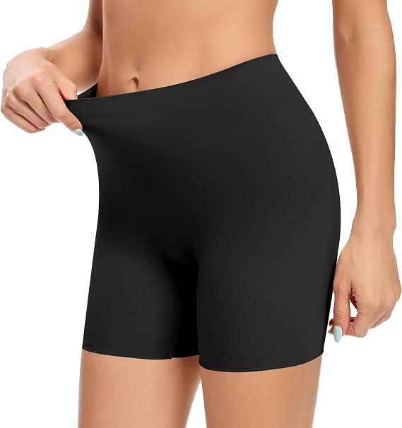 Werena Seamless Shaping Boyshorts Panties for Women Slip Shorts Under Dress Shapewear Shorts
