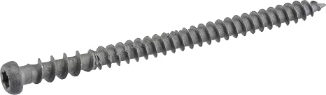 Deck Plus Gray Star-Drive Composite Deck Screws #10 x 2-1/2", 75 Pack