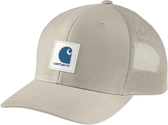 Carhartt Men's Rugged Flex Twill Mesh-Back Logo Patch Cap