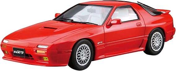 Aoshima 55496 The Model Car 64 Mazda FC3S Savanna RX-7 1989 1/24 scale kit