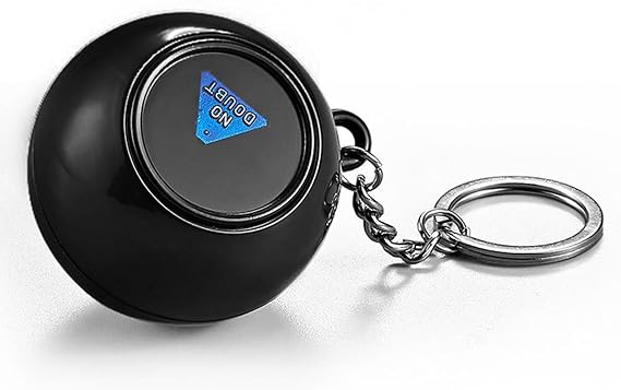 YOXIER Magic Eight Ball,8 Ball Retro Edition Fortune Telling Ball