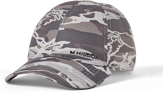 MISSION Cooling Performance Hat, Unstructured Low-Profile Adjustable Fit - UPF 50 - for Running, Workouts & Outdoors