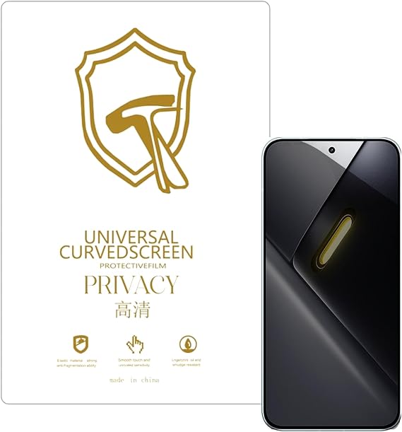 Microcase Xiaomi Poco X8 Pro Max 5G ile Uyumlu Privacy Gizlilik Filtreli Hayalet Nano Ekran Koruyucu-EKM110