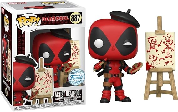 Funko Pop! Marvel: Deadpool Artist Only at GameStop