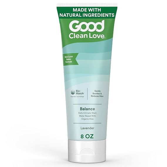 Good Clean Love Balance Feminine Wash, Gentle, pH-Balanced, 8 Oz (1-Pack)