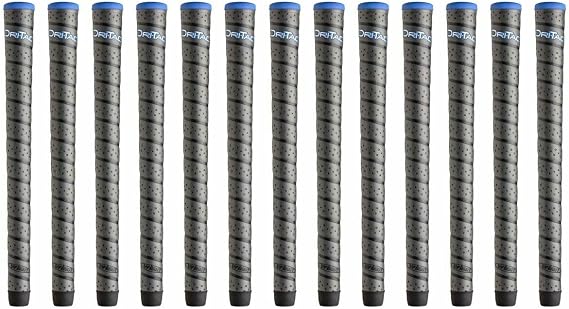 Winn Dri-Tac Wrap Midsize (+1/16 Inch) 13 Piece Golf Grip Bundle (