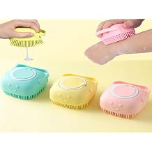 Monte Lua Multi-Purpose Soft Silicone Shower Fiber - Soap Gel Shampoo Chamber
