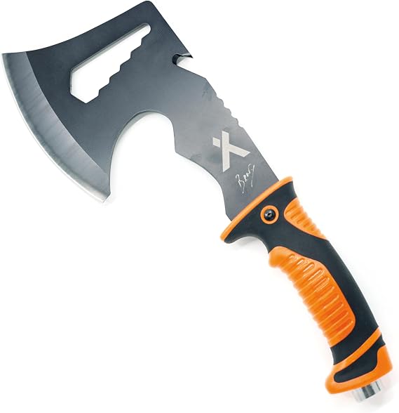 Bear Grylls Ultimate Hatchet, Camping Axe with Sheath and Hammer