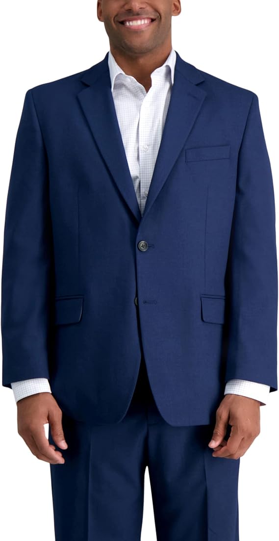 Haggar Men's JMH Classic Fit Premium Stretch Suit Separate Pants & Jackets