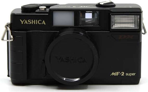 Yashica MF-2 by Kokoti 35mm Film Camera Black