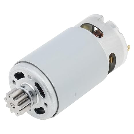 RS560 Hedge Trimmer Motor 18V-24V Hedge Cutter DC Motor with 9 Teeth