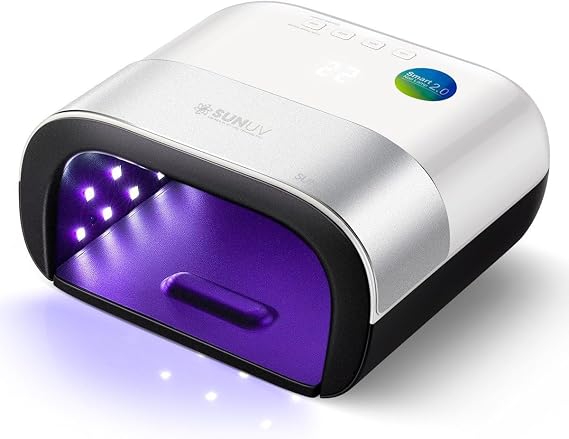 SUNUV UV Light for Gel Nails, Professional UV LED Gel Lamp SUN3