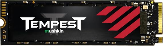 Mushkin Tempest 2TB PCIe Gen3 x4 NVMe 1.4 M.2 (2280) Internal Solid State Drive (SSD) 3D NAND Flash - (MKNSSDTS2TB-D8)