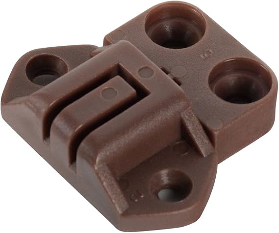 CKP Brand Table Alignment Lock and Strike, Brown - 4 Pack