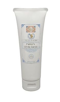 Lu Lus Suds Handmade All Natural Goat Milk Moisturizing Body Lotion 8oz, Parkers White Sands