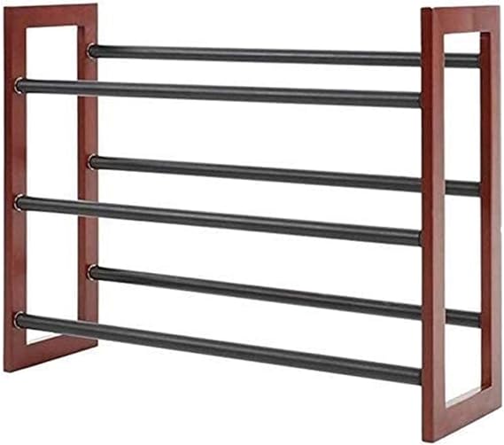 Home shoe cabinet Shoe rack Shoe Rack Family Simple Practical Shoes Shoe Rack Vertical Shoe Rack Storage Shelf Assembly Stackable Solid Wood Telescopic Simple Modern Modern Indoor Shoe Box S