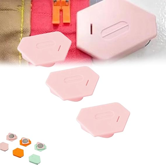Magnetic Seam Guide for Sewing Machine, Magnetic Seam Guide, Magnetic Sewing Guide, Magnetic Sewing Machine Guide, Sewing Accessories and Supplies (Pink*3)