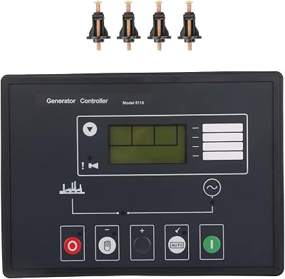 Generator Controller Module with LCD Display and Control Panel for Manual Start and Stop