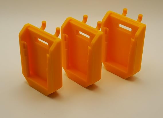 Pegboard Mount Compatible with Dewalt Battery, Set of 3