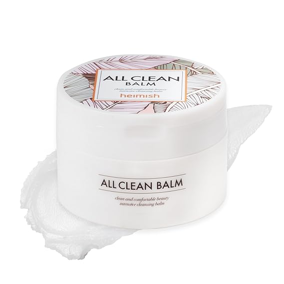 HEIMISH All Clean Balm, Cleansing Balm, Waterproof Eye Makeup Remover, Oil Cleanser, Face Wash, Double Facial Cleanse, Vegan, For All Skin Types, Korean Skincare, 4.0 fl oz / 120ml