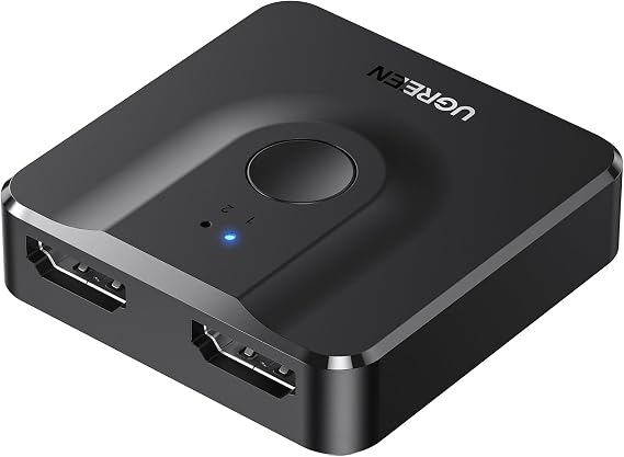 Ugreen Çift Yönlü HDMI Adaptörü, Siyah