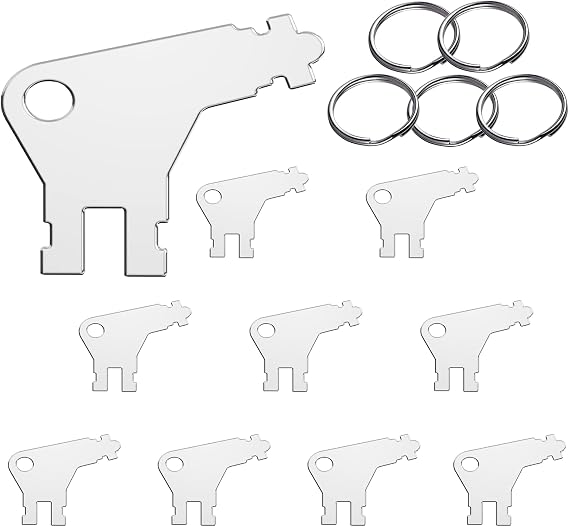 10Pcs Universal Paper Towel Dispenser Replacement Key